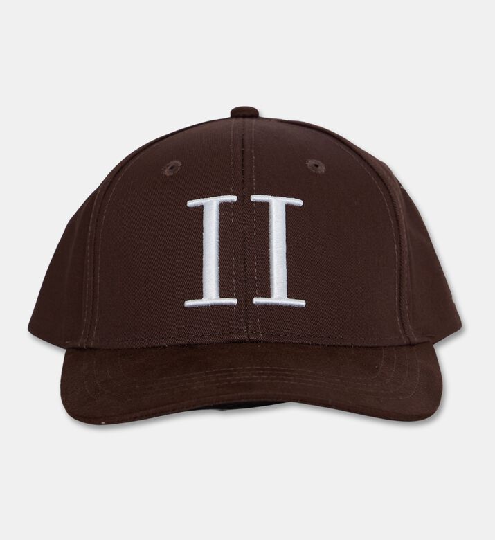 Les Deux Structured Logo Baseball Cap, Brown, Fs, Packshot View