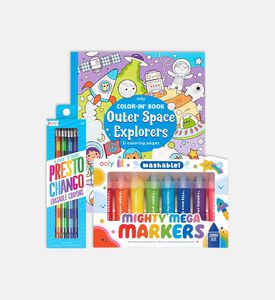 Ooly Mighty Mega Space Coloring Pack, Packshot View