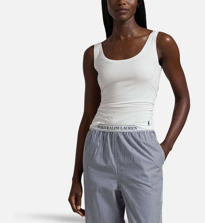 Polo by Ralph Lauren Tank, White, M, Model View