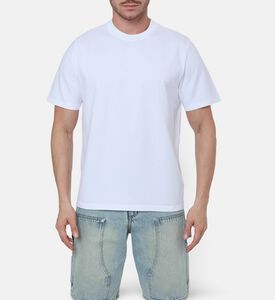 Arte Logo-print Heart Hands T-shirt, White, Xxl, Model View