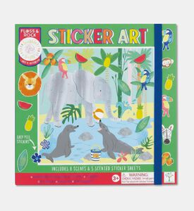 Floss and Rock Jungle Sticker Art, Packshot View