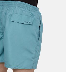 شورت سباحة نايلون بقصة عادية