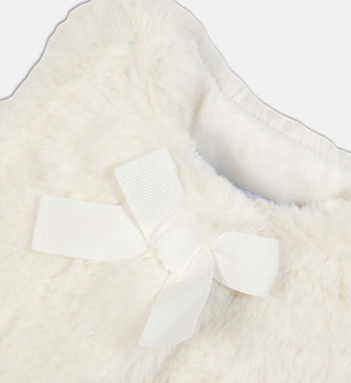 Faux Fur Sleeveless Vest