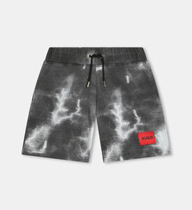 Boy Thunder Print Bermuda Shorts Boy Thunder Print Bermuda Shorts