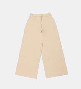 بنطلون واسع الساقين بطبقات