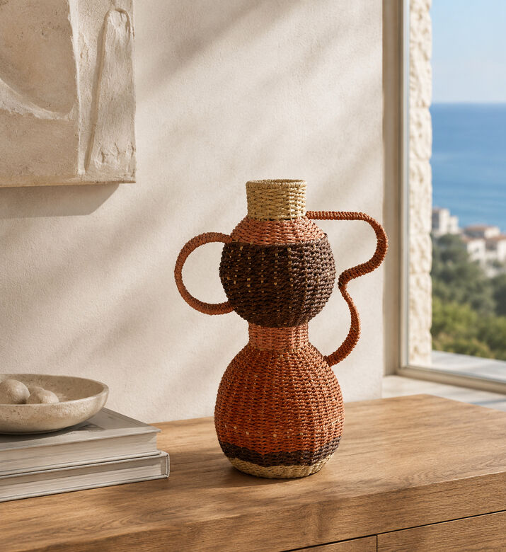 Kersten Natural Paper Vase 33x33x47 Cm, Packshot View