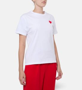 The Kooples Heart-print Crewneck T-shirt, Model View