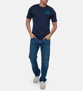 Pal Zileri Embroidered Chest-detail T-shirt, Model View