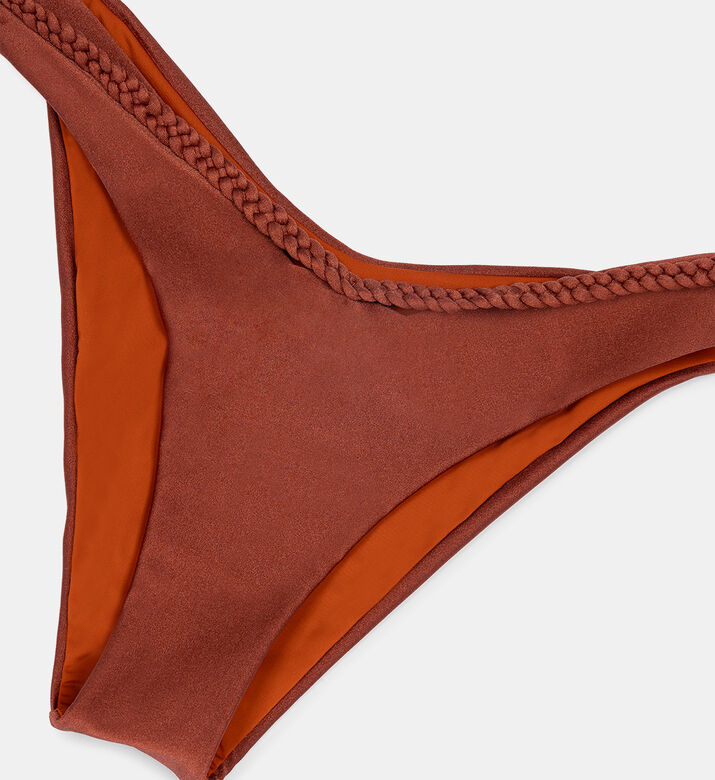 قطعة بيكيني سفلية عادية مضفرة من إيما