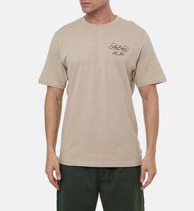 Les Deux Orchard Printed Crewneck T-shirt, Model View