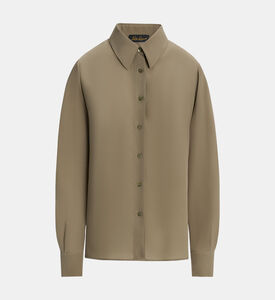 قميص غير رسمي بأكمام طويلة