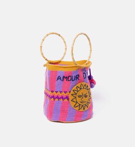 Sunshine Crochet Tote Bag