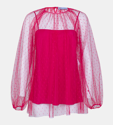 Point Desprit Tulle Top