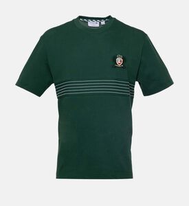 Embroidered Badge Pique T-shirt