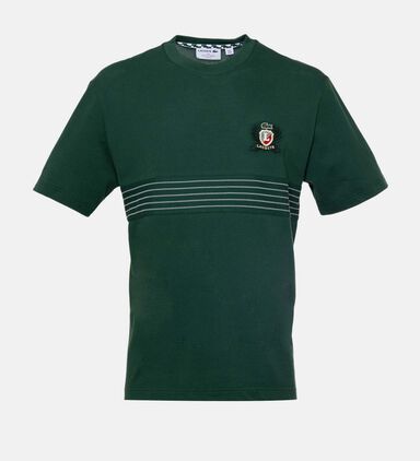 Embroidered Badge Pique T-shirt