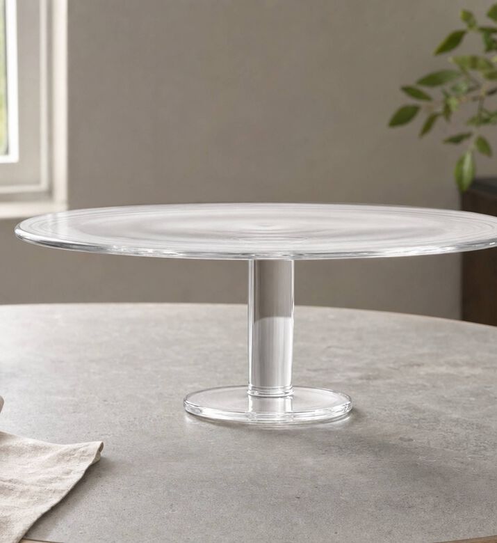 Lsa Konstantin Crystal Cake Stand, Model View