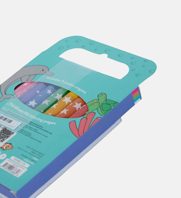 Carry Along Sea Life Coloring Book