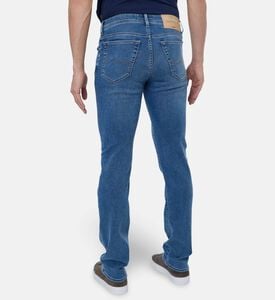 Jacob Cohen Washed Regular-fit Jeans, Blue, 36, Model View