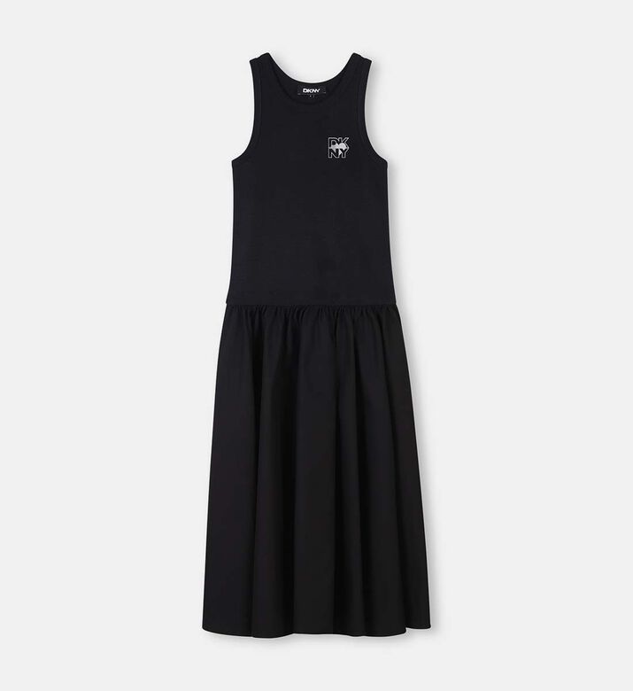 Sleeveless Midi Cotton Dress