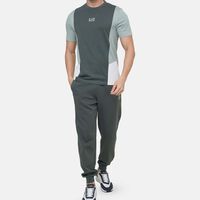 Summer Block Cotton Jersey Crewneck T-shirt