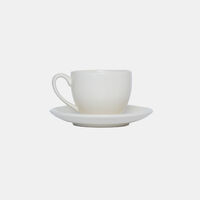 Areia Porcelain Tea Cup Saucer 2-piece Set
