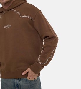 Zadig et Voltaire Embroidered Hooded Sweater, Model View