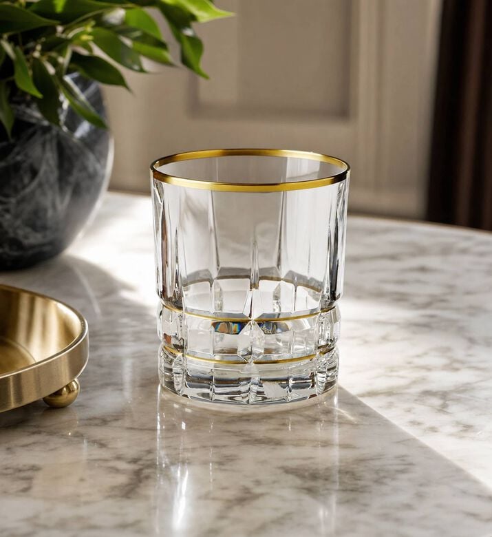 Cristal de Paris Jose Crystal Tumblers 6-piece Set, Model View