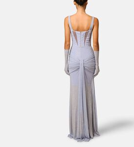 Zeena Zaki Dress Long, Light-purple, S, Model View