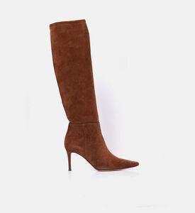 Roberto Festa Thea Suede Knee-high Pointed-toe Boots, Packshot View