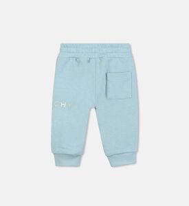 Fleece Leg-print Trousers