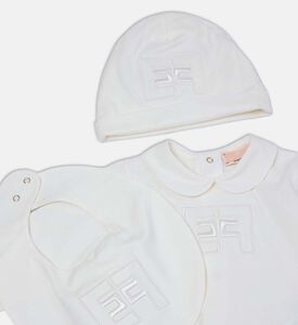 Logo-embroidery Long-sleeve Sweater