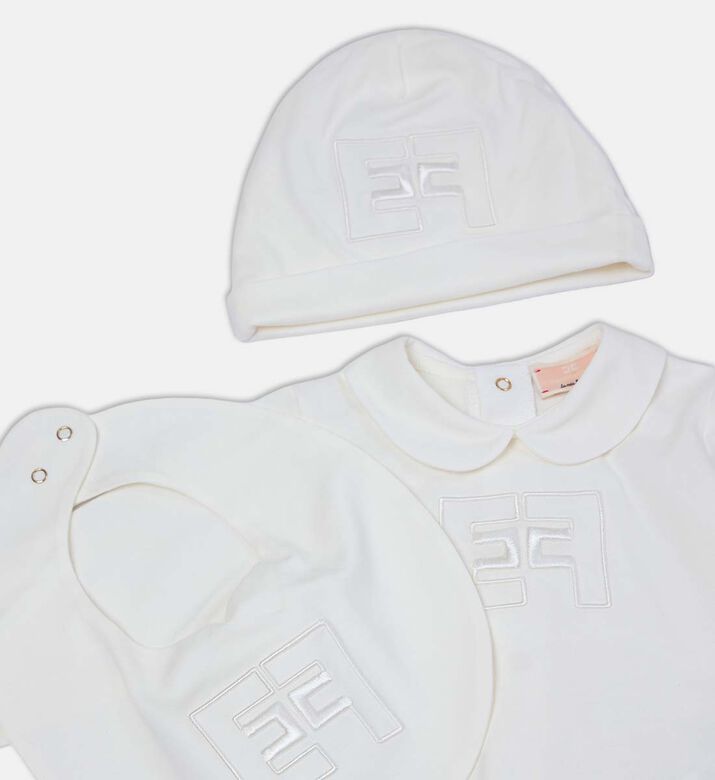 Logo-embroidery Long-sleeve Sweater
