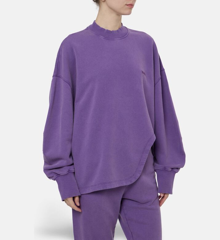 The Attico Melange Oversized Sweatshirt, Model View