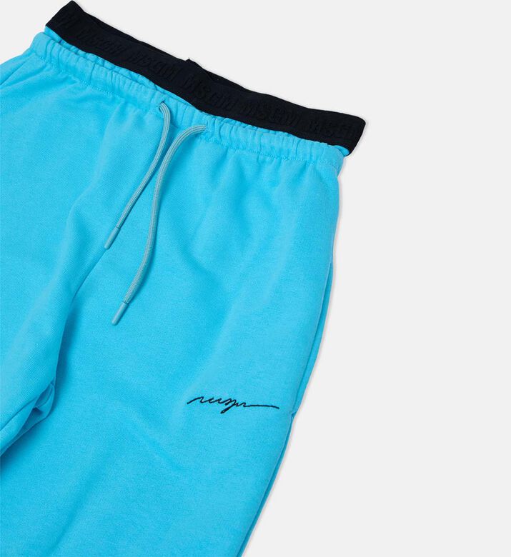 بنطال صوف قطني برباط خصر