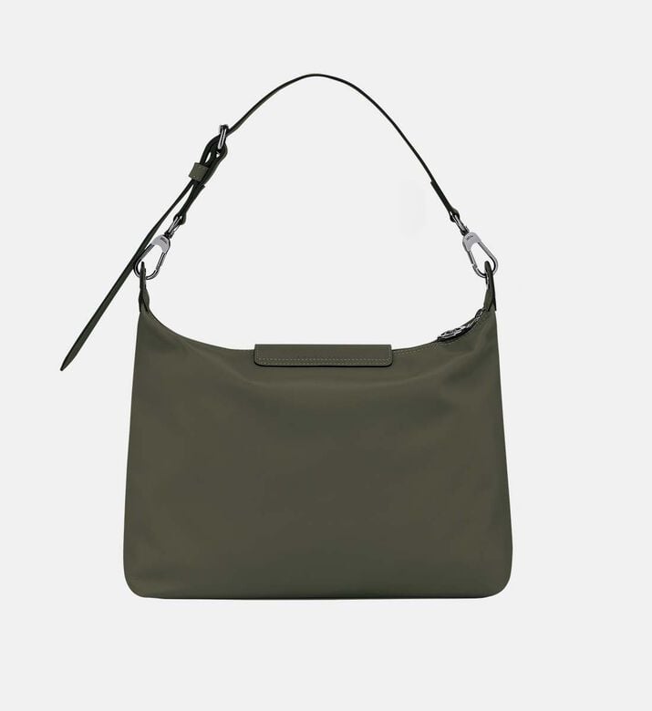 Longchamp Le Pliage Xtra Leather Hobo Bag, Dark-green, Packshot View