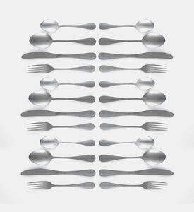 Home Deco and More Stonewashed 24 Piece Cutlery Set, Packshot View
