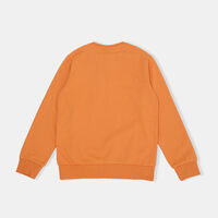 Crewneck Cotton Blend Sweatshirt