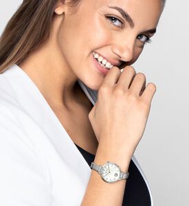 Glitter Sparkle Round Watch