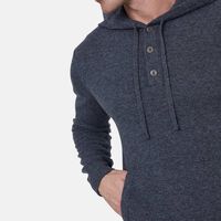 Heritage Knit Merino Wool Hoodie