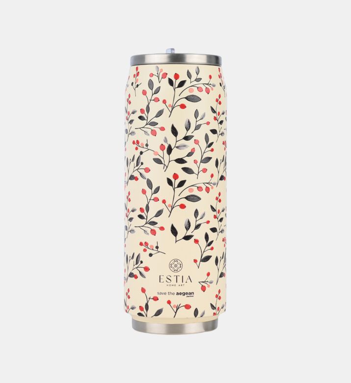 Bloom Beige Insulated Travel Cup