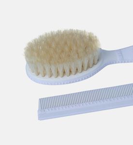 طقم فرشاة ومشط مونوغرام