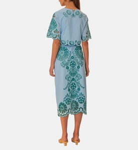 Graphic Richelieu Midi Skirt Graphic Richelieu Midi Skirt