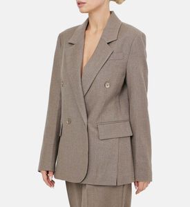 Double-breasted Flap Pockets Jacket