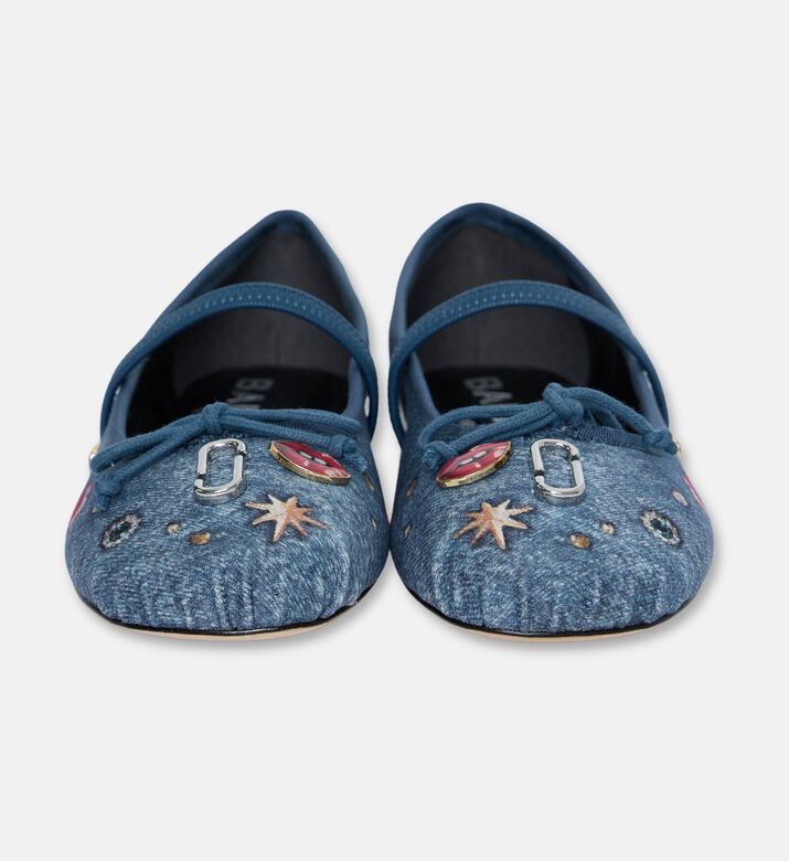 Marc Jacobs Shoes Sabrina Ballerina, Blue, Eu-39, Packshot View