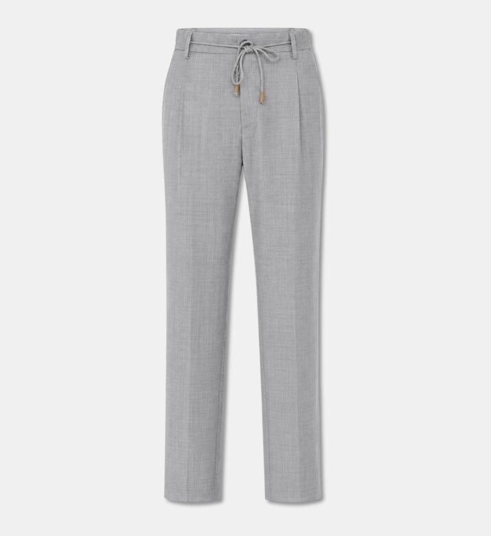 L.B.M Drawstring Tailored Trousers, Packshot View