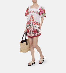 Summer Fruit Puff Sleeve Blouse Summer Fruit Puff Sleeve Blouse