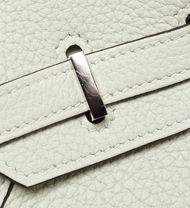 Hermès Gris Neve Togo Leather Silver-finish Birkin 25 Bag Preowned