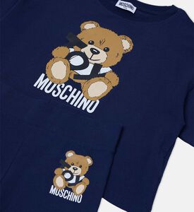 Teddy Bear-print Shorts Set