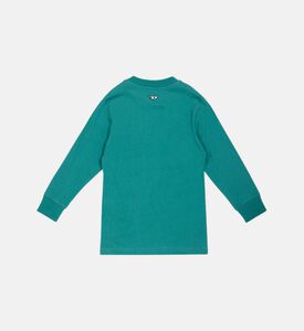 Cotton Flocked Texture T-shirt