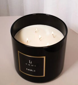 Home Life Style Candle Glass Cup Amber Musk, Packshot View